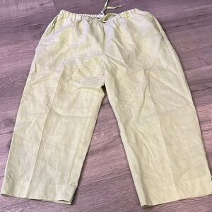 Anne Kelly linen wide leg lined pants SZ 18